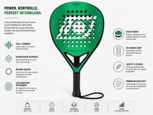 Topspin Padelschläger Line Edition 360g/Rund 2026 grün